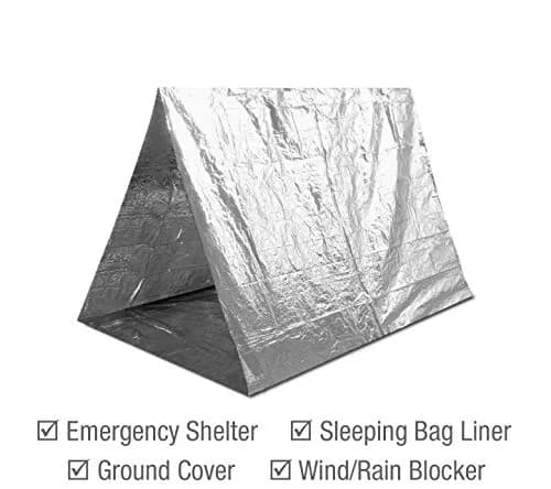 Swiss Safe Emergency Blanket for Camping, Car, First Aid, Survival, 10 Pack | Reflects & Retains 90% Heat thumbnail 5