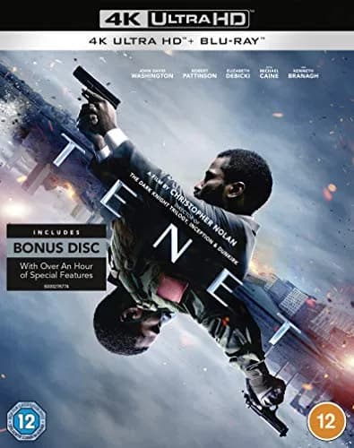 Tenet 4K Ultra HD Blu-ray [Region Free] 150 min | Action & Adventure Movie thumbnail 1