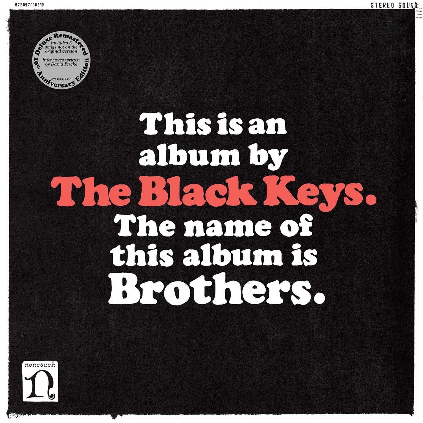 Nonesuch Brothers Vinyl LP Deluxe Edition 12.44in x 12.44in | Fully Remastered with Unseen Tracks — multicoloured