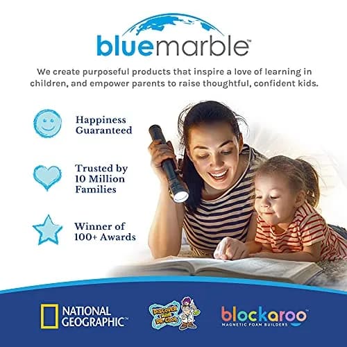 Blue Marble National Geographic Semi-Precious Gemstone Dig Kit for Kids - 15 Real Gems, 0.46 kg (0.95 lb) | STEM Rock Collection Activity thumbnail 6