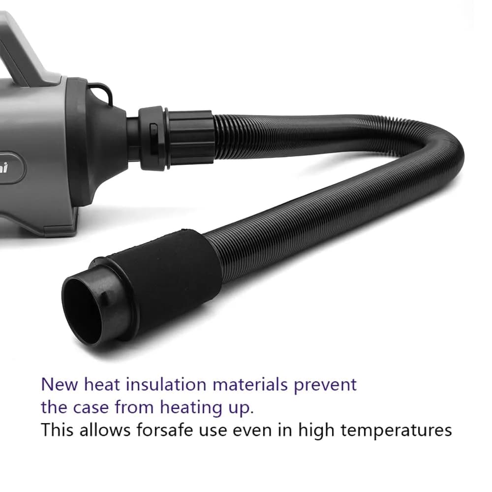 Shernbao High Velocity Dog Dryer Purple SMD-06P | 2200W 110V 2-Speed 2-Temp Pet Grooming Blower - view 7