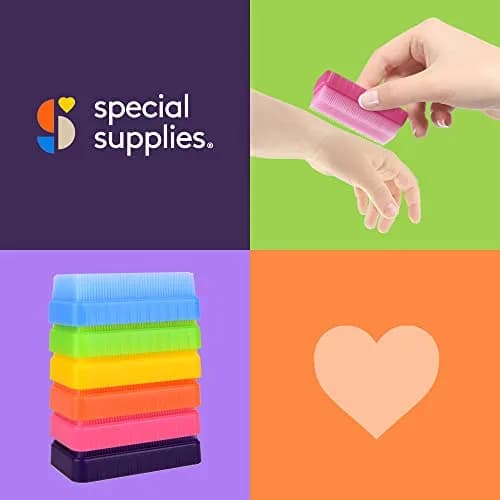 Special Supplies Sensory Therapy Brush 6-Pack | Calming Deep Pressure Stimulation for Kids & Adults thumbnail 5