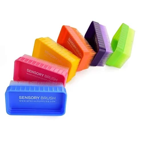 Special Supplies Sensory Therapy Brush 6-Pack | Calming Deep Pressure Stimulation for Kids & Adults thumbnail 8