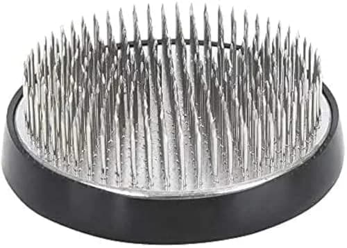 alladaga Stainless Steel Pin Flower Frog 60mm (2.4 Inch) | 169 Needles for Floral Arrangement thumbnail 1