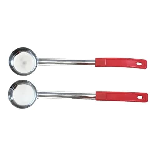 Habanerofire 2 oz Solid Stainless Steel Portion Control Ladle Spoodle - Pack of 2 | Commercial Grade for Soups & Sauces thumbnail 1
