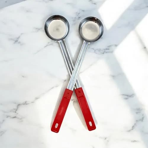 Habanerofire 2 oz Solid Stainless Steel Portion Control Ladle Spoodle - Pack of 2 | Commercial Grade for Soups & Sauces thumbnail 9