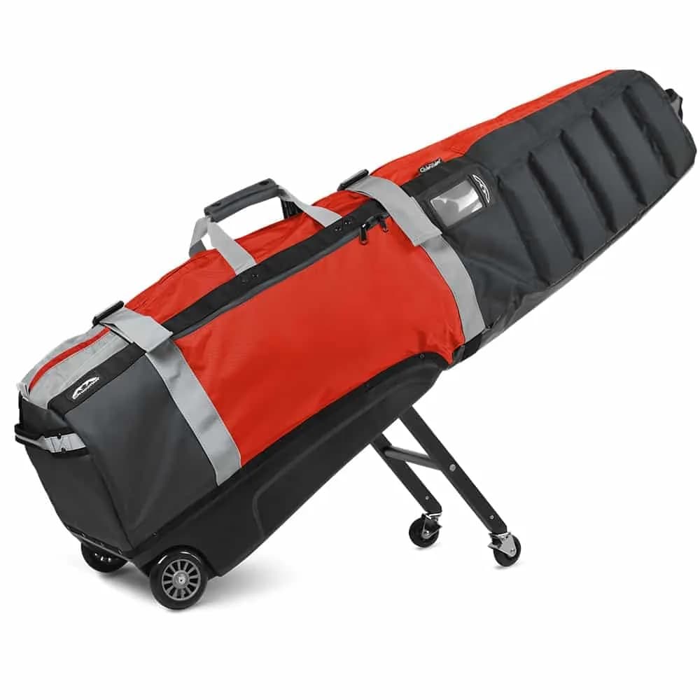 Sun Mountain Club Glider Meridian Wheeled Travel Cover | Heavy-Duty Nylon, 52" x 14" x 14" | Protects Clubs During Travel - main product image