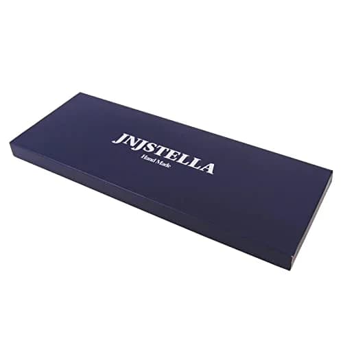 JNJSTELLA Men's Cotton Solid Necktie 3.15" Sage Green | Classic Formal & Casual Style thumbnail 5