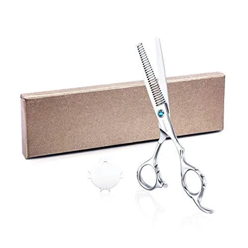 Aethland Japanese 9CR Stainless Steel Thinning Shears 6.5 Inch | Professional Barber Blending Teeth Scissors thumbnail 3