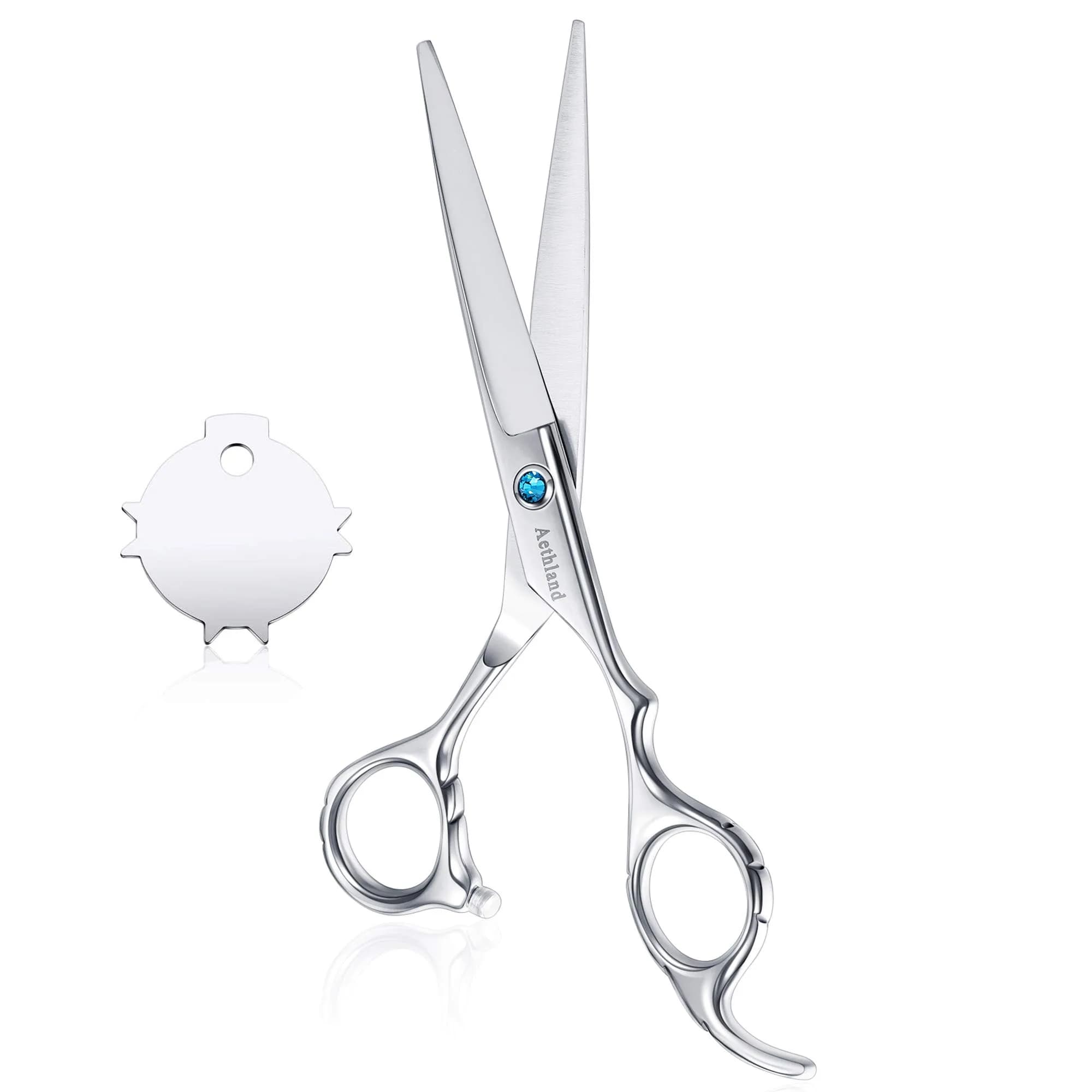 Aethland Japanese 9CR Stainless Steel Professional Barber Hairdressing Shears 6.5 Inch | Ice Calcination Treated for Sharpness - main product image