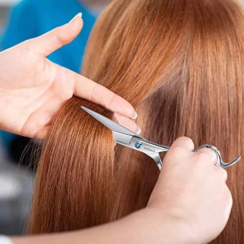 Aethland Japanese 9CR Stainless Steel Professional Barber Hairdressing Shears 6.5 Inch | Ice Calcination Treated for Sharpness thumbnail 4