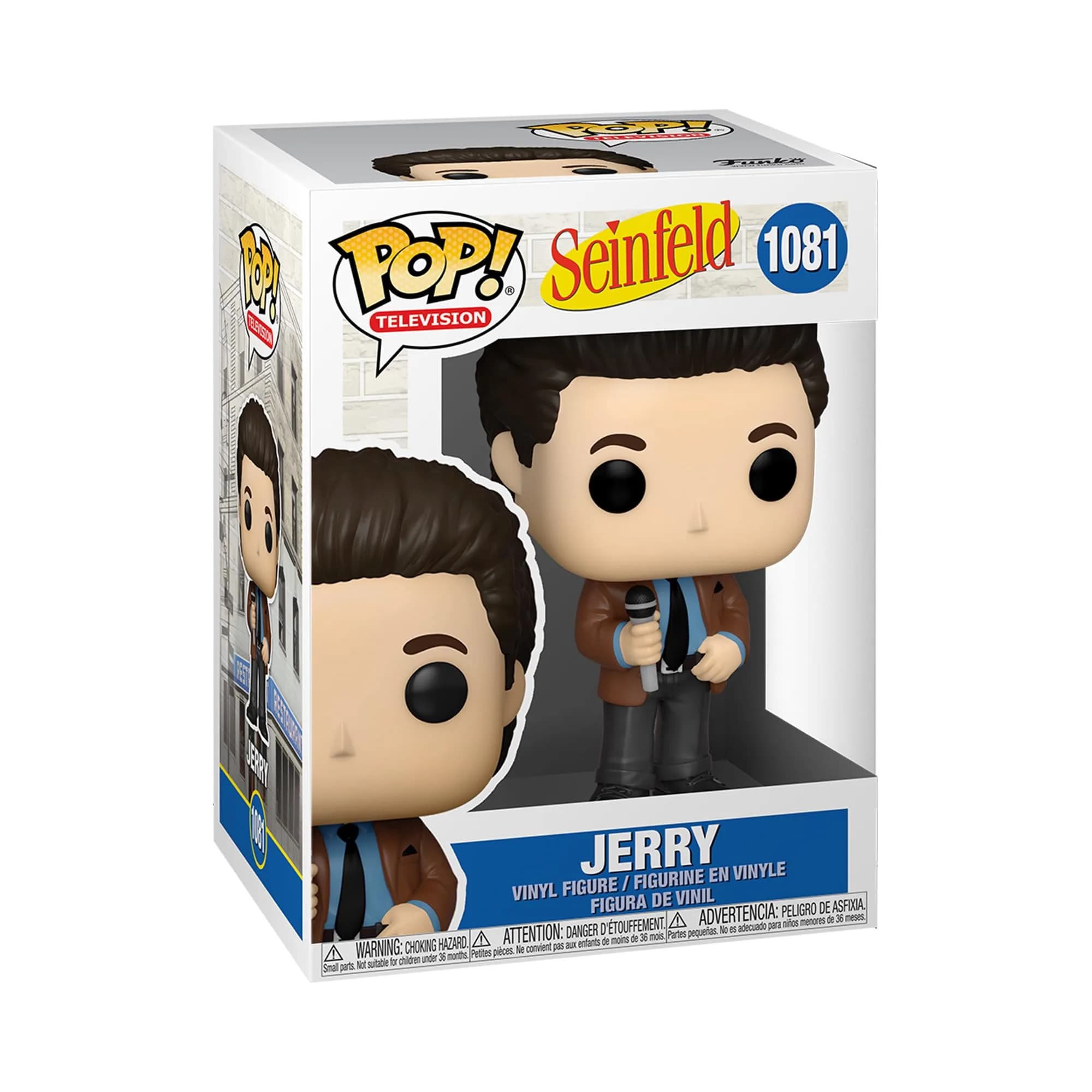 Funko POP! TV: Seinfeld - Kramer Collectible Figure 3.75 inches | Officially Licensed Pop! Vinyl — Multicolour