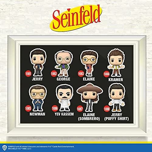 Funko POP! TV Jerry Seinfeld Doing Standup Vinyl Figure 9.5 cm (3.75 inches) | Collectible for Display thumbnail 3