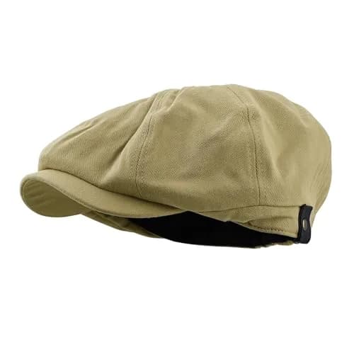 Croogo Cotton Irish Cap Fitted 22-23.6" | Classic Newsboy Style for Men & Women thumbnail 1