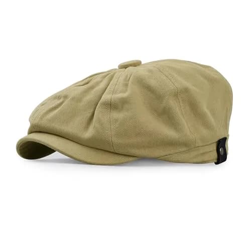 Croogo Cotton Irish Cap Fitted 22-23.6" | Classic Newsboy Style for Men & Women thumbnail 3