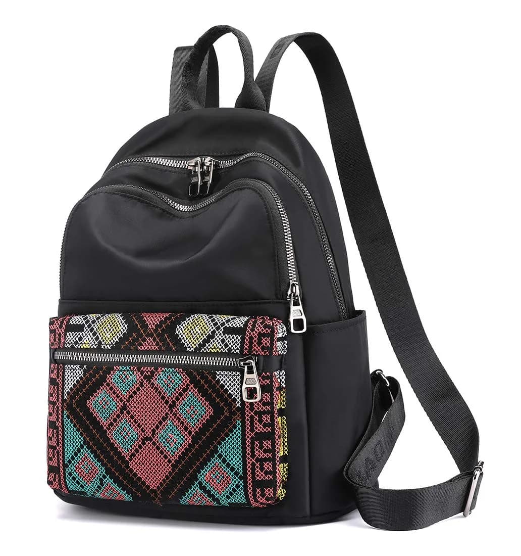 Collsants Small Nylon Backpack for Women Lightweight Mini Backpack Purse Travel Daypack (SH) | Water-Resistant & Compact