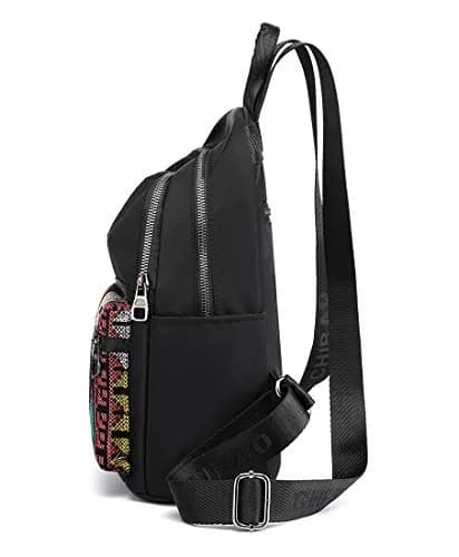 Collsants Small Nylon Backpack for Women Lightweight Mini Backpack Purse Travel Daypack (SH) | Water-Resistant & Compact thumbnail 2