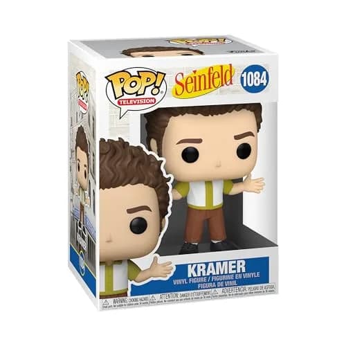 Funko POP! TV: Seinfeld - Kramer Collectible Figure 3.75 inches | Officially Licensed Pop! Vinyl thumbnail 1