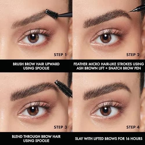 NYX PROFESSIONAL MAKEUP Lift & Snatch Eyebrow Tint Pen, Taupe | Microbrush for Natural to Snatched Brows thumbnail 4