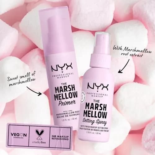 NYX PROFESSIONAL MAKEUP Marshmellow Smoothing Primer 30ml (1.01 Fl Oz) | Vegan Face Primer with 10 Skin Benefits thumbnail 5