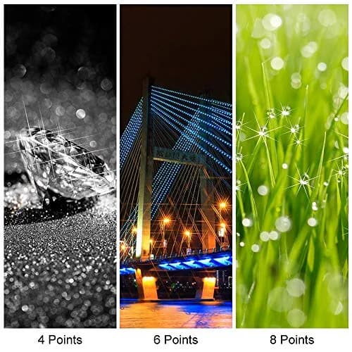 Sedremm 72mm Star Filter Kit (4, 6, 8, 12 Points) with Lens Cap & Pouch | Multi-Coated Optics Glass thumbnail 3