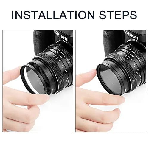 Sedremm 72mm Star Filter Kit (4, 6, 8, 12 Points) with Lens Cap & Pouch | Multi-Coated Optics Glass thumbnail 2