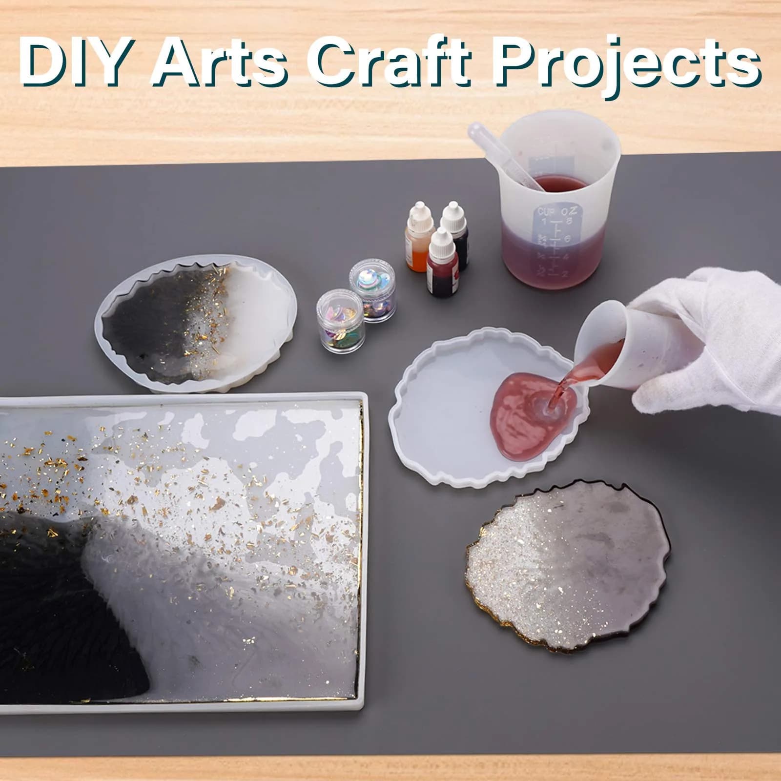 Gartful Silicone Mat 64x45cm (25.2" x 17.7") | Large Craft Sheet & Countertop Protector - view 4