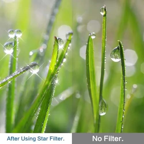 Sedremm 49mm Star Filter Set | 4/6/8/12 Points Night Photography Effect with Centre Pinch Cap thumbnail 2
