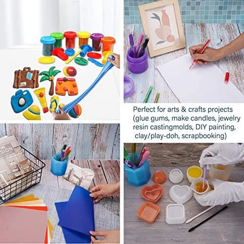Gartful Extra Large Transparent Silicone Mat 64x45cm (25.2x17.7 inches) | Protects Surfaces from Crafts, Heat & Spills thumbnail 5