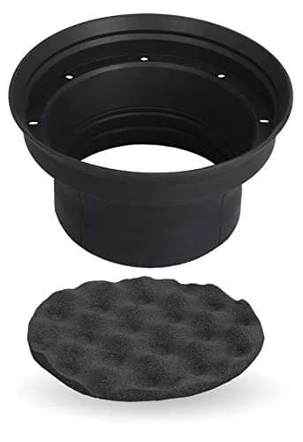 NVX XBAF8 2 Piece Universal 8” Silicone Rubber Speaker Baffles with Self Adhesive Foam Base Pad | Waterproof, Silicone, Easy Fit thumbnail 8