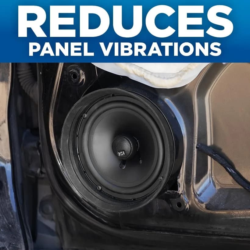 NVX XBAF525 2 Piece Silicone Rubber Speaker Baffles | Waterproof, Universal Fit, Easy Install (70-120 chars) thumbnail 7