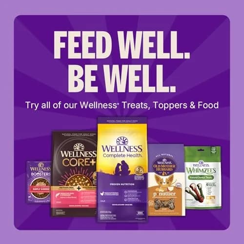 Wellness Soft Puppy Bites Dog Training Treats Lamb & Salmon Recipe 227 g (8 oz) | Grain-Free DHA for Brain Development thumbnail 8