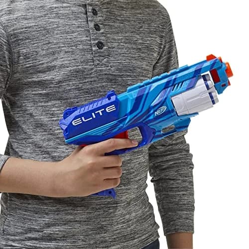 Nerf Elite Disruptor Blaster Reflex Blue | 6-Dart Rotating Drum thumbnail 2