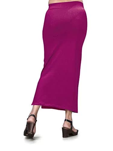 Mehrang Slimfit Saree Shaper X-Large Magenta | 20 cm (7.9 in) Length, 91 cm (35.8 in) Hip thumbnail 2