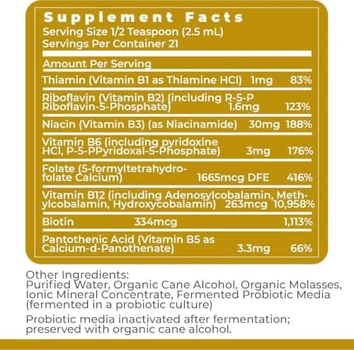 Premier Research Labs Max B-ND Liquid Vitamin 2 fl oz | Supports Liver, Brain & Energy thumbnail 6