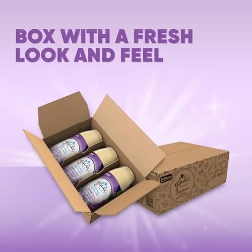 Glade Automatic Spray Air Freshener Refill, Tranquil Lavender & Aloe, 6.2 Fl Oz (184ml) Each (3 Count) | Timed Fragrance Release for Home & Office thumbnail 2