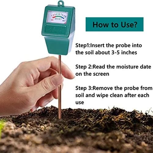 Hathdia Soil Moisture Meter Green | 25.9 cm (10.2 inch) Probe Length thumbnail 2