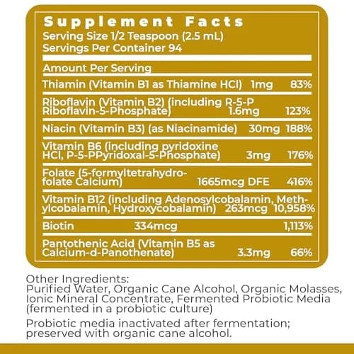 Premier Research Labs Max B-ND Liquid Vitamin B Complex 8 Fl Oz | Supports Liver & Brain Health thumbnail 6