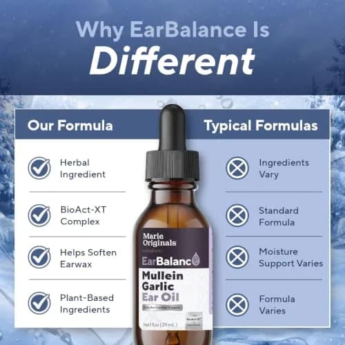 Marie Originals Mullein Garlic Ear Oil Drops 1 Fl Oz | Herbal Ear Care Routine Support thumbnail 6