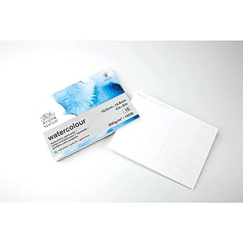 Winsor & Newton Classic Watercolor Paper Postcard Pad, 4" x 6" | Durable, Bright Finish for Watercolor Artists thumbnail 3