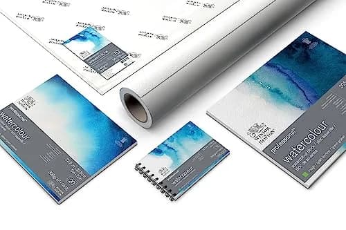 Winsor & Newton Classic Watercolor Paper Pad, Wired, 11" x 14" (28cm x 36cm) | Bright, Durable, 12 Sheets thumbnail 2