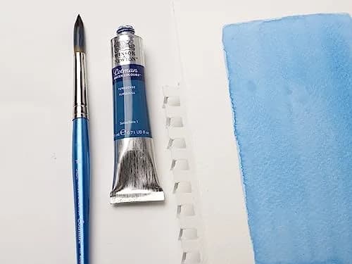Winsor & Newton Watercolor Paper Pad, 9" x 12" | Cold Press, Bright Finish, 12 Sheets thumbnail 5