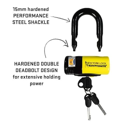 Kryptonite New York Fahgettaboudit 1415 Chain 5' | High-Security Bicycle Lock with 14mm Hardened Steel Links thumbnail 3