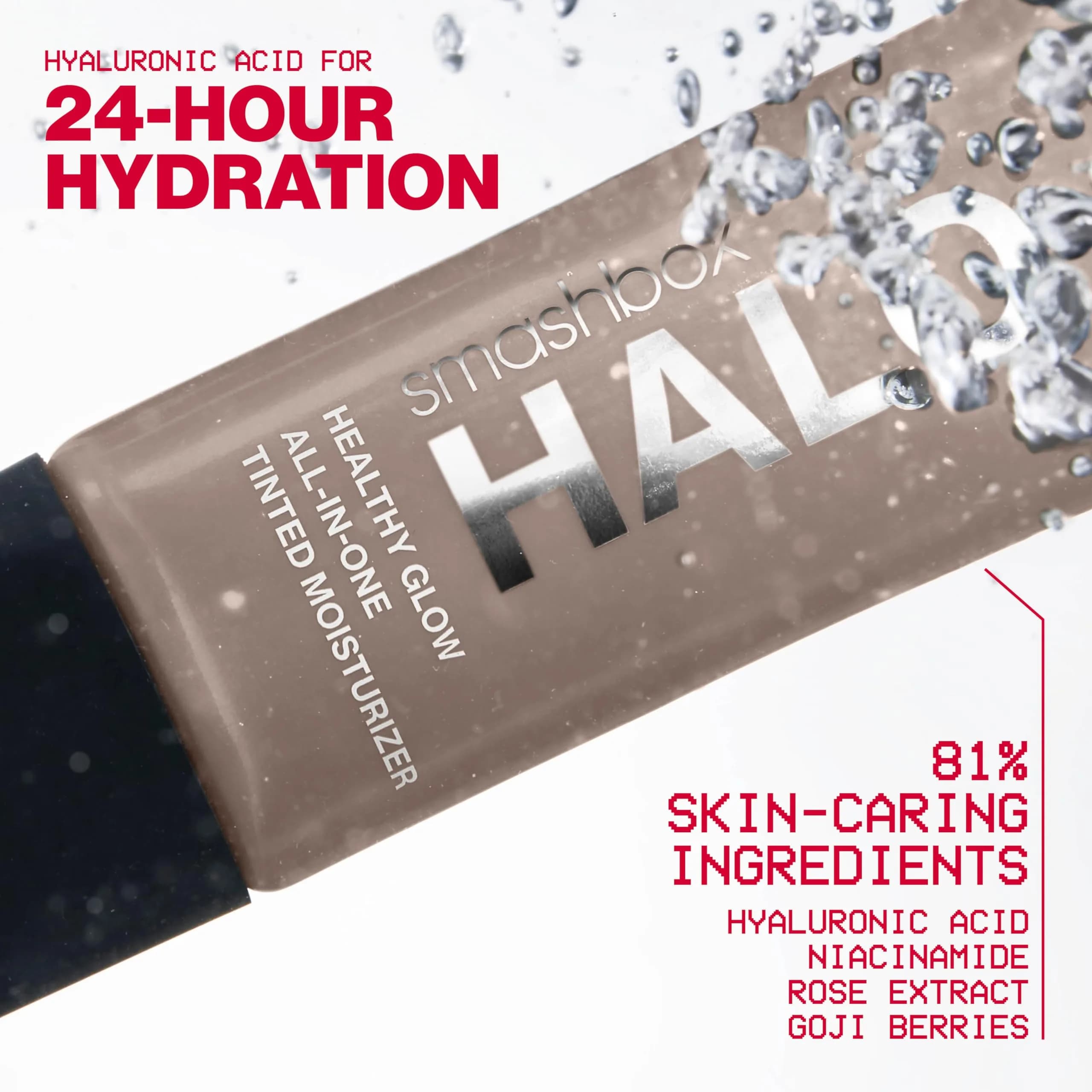 Smashbox Halo Healthy Glow Tinted Moisturizer SPF 25 Fair Light 40ml (1.4 Fl Oz) | Hydrates for 24 Hours thumbnail 3
