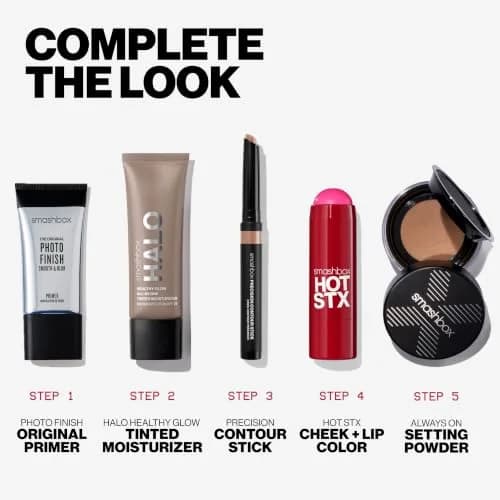 Smashbox Halo Healthy Glow Tinted Moisturizer SPF 25 Medium 40ml (1.4 Fl Oz) | Hydrates 24 Hrs, Dewy Finish thumbnail 8