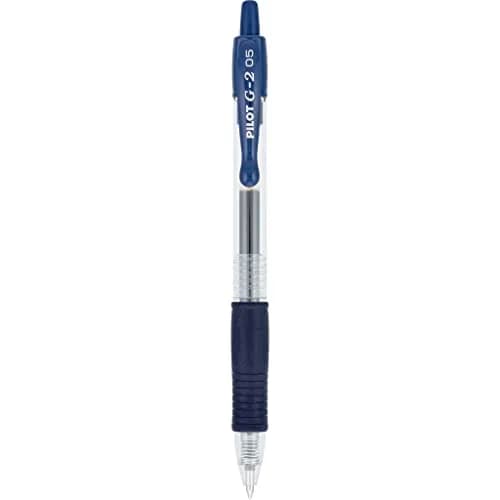 PILOT G2 Premium Rolling Ball Gel Pens, 0.5mm, Navy Blue Ink, 12-Pack | Smooth Writing for Students & Office thumbnail 5