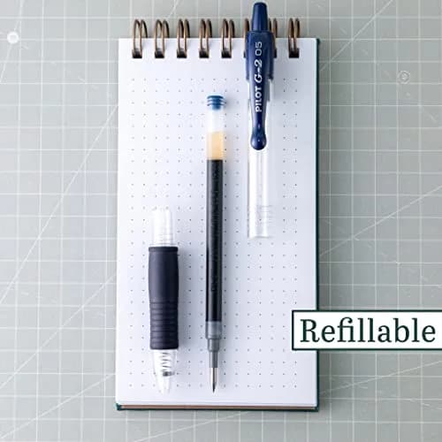 PILOT G2 Premium Rolling Ball Gel Pens, 0.5mm, Navy Blue Ink, 12-Pack | Smooth Writing for Students & Office thumbnail 2