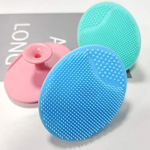 MR LION Baby Bath Brush, Silicone Cradle Cap & Skin Scrubber, Small-4PCS | Gentle, Soft & Safe for Dry Skin & Eczema thumbnail 5