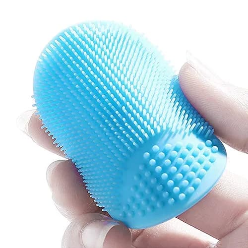 MR LION Baby Bath Brush, Silicone Cradle Cap & Skin Scrubber, Small-4PCS | Gentle, Soft & Safe for Dry Skin & Eczema thumbnail 6
