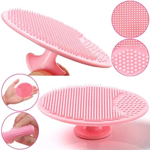MR LION Baby Bath Brush, Silicone Cradle Cap & Skin Scrubber, Small-4PCS | Gentle, Soft & Safe for Dry Skin & Eczema thumbnail 7